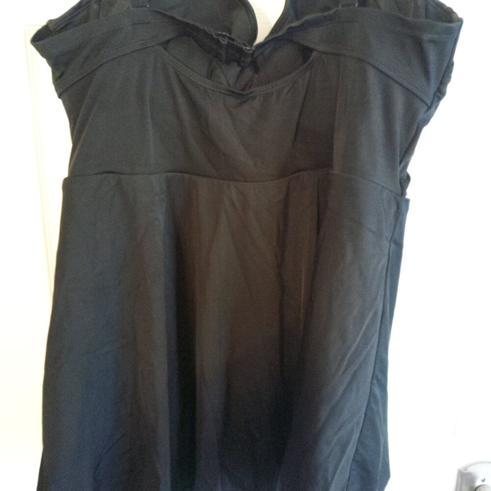 Torrid One Piece Swimsuit - Plus Size - Black Torrid Size 3 (3x) - Picture 2 of 8